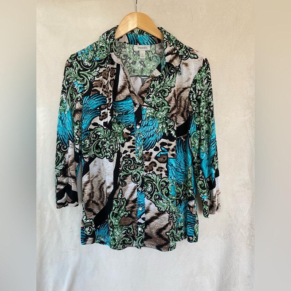 Women’s Dressbarn Button Down Shirt